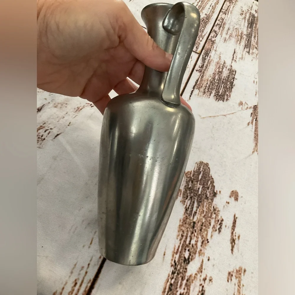 ROYAL HOLLAND DAALDEROP‎ PEWTER MID CENTURY MODERN VASE
